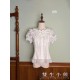 Twin Bears Macaron Blouse(2nd Pre-Order/3 Colours/Full Payment Without Shipping)